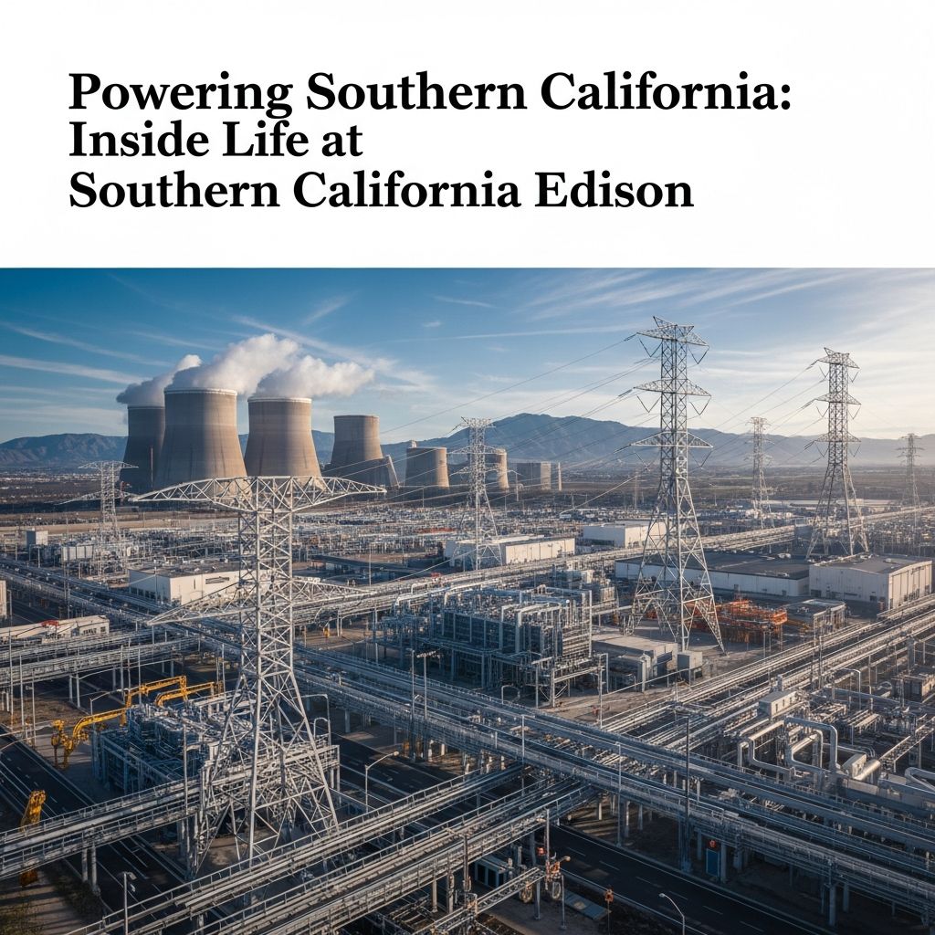 Discover how Southern California Edison blends clean energy innovation, community impact, and long-term careers.