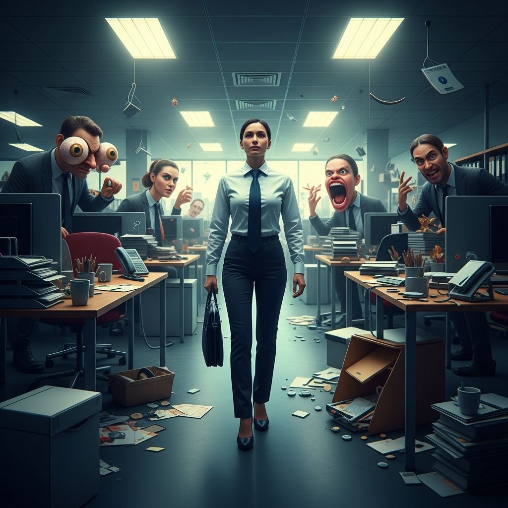 Practical scripts, boundaries, and strategies to handle difficult coworkers, lower stress, and protect your career and mental health.