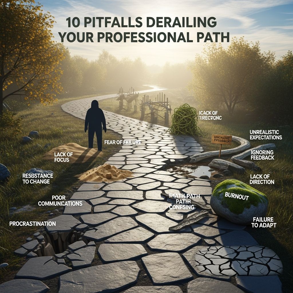 10 Pitfalls Derailing Your Professional Path Discover the top 10 career pitfalls professionals face at every stage and learn actionable strategies to sidestep them for lasting success.