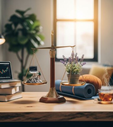 Design your ideal day by aligning work priorities with personal wellness and meaningful activities.