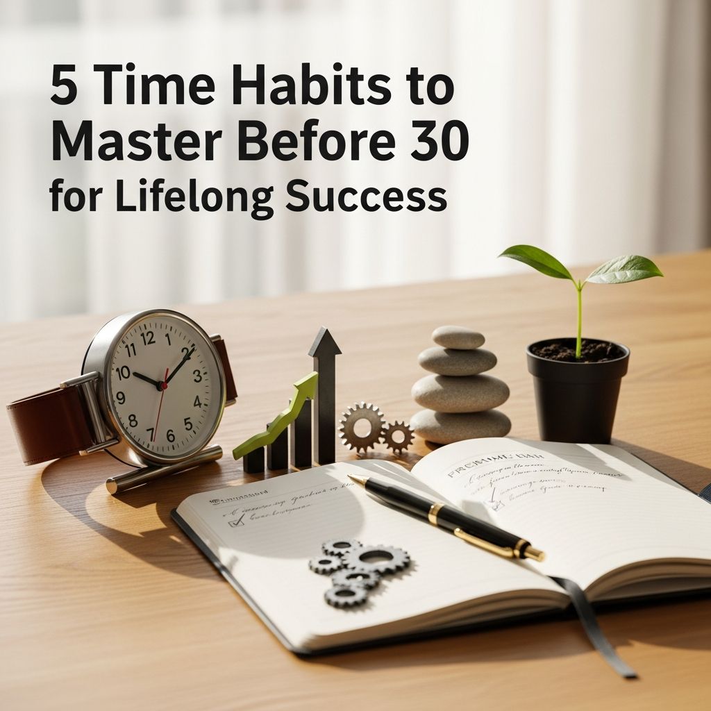 5 Time Habits to Master Before 30 for Lifelong Success Unlock peak productivity and career growth by adopting these essential time investment strategies in your 20s for lasting achievements.