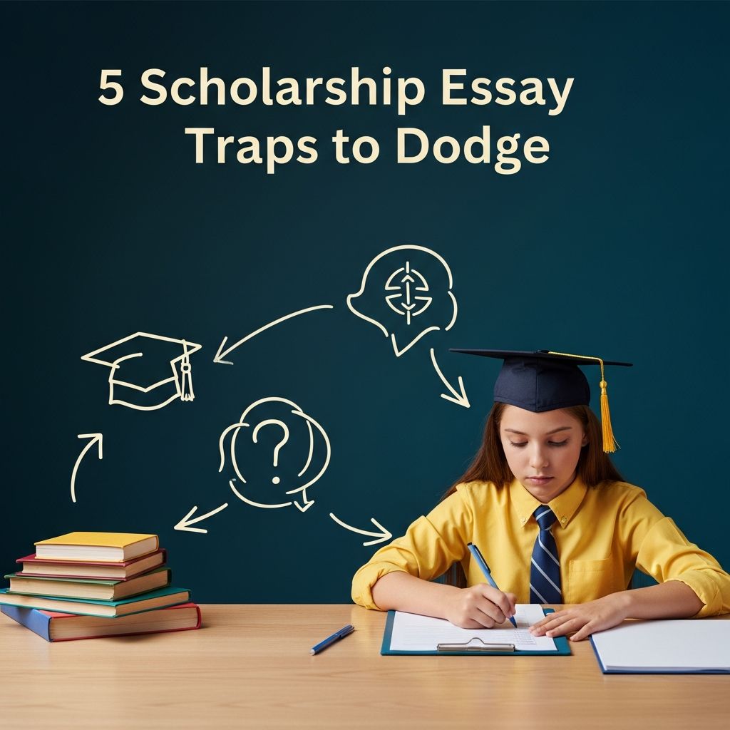 Discover five common pitfalls in scholarship essays that could sink your application and learn how to craft a standout piece instead.