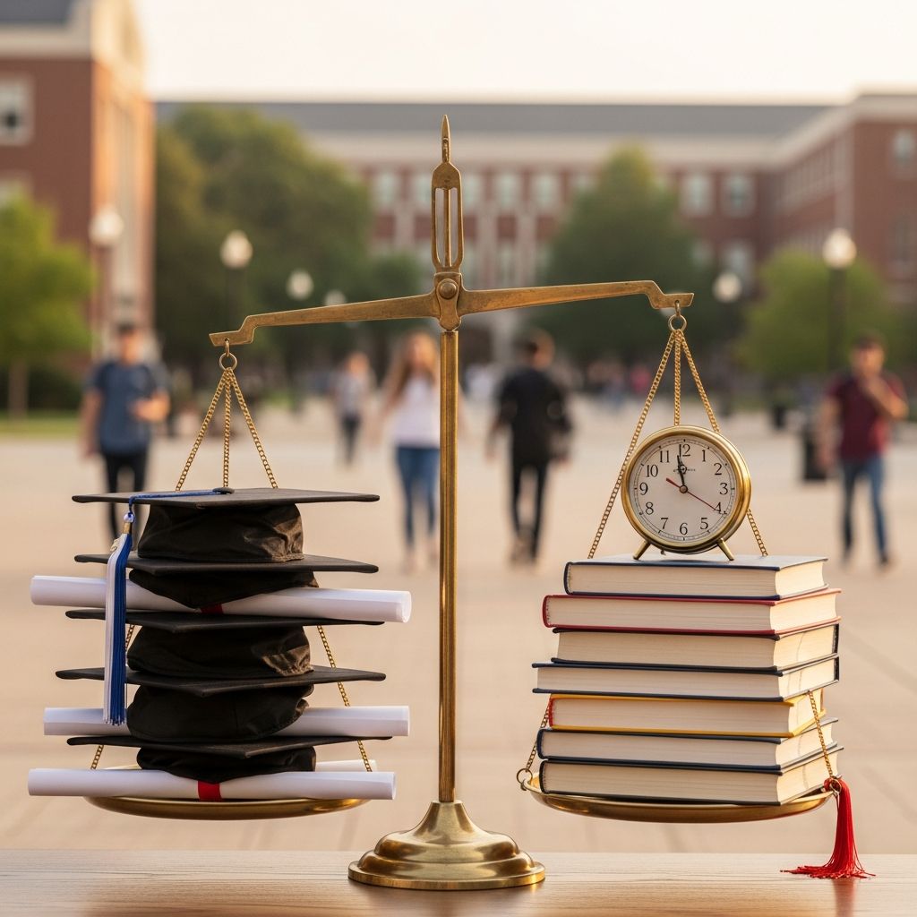 Discover if finishing your degree ahead of schedule can launch your future faster or if it risks key growth opportunities—explore the full picture here.