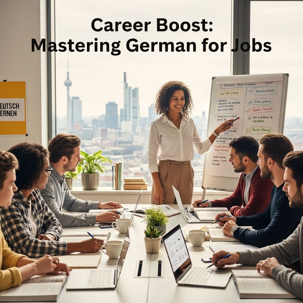Unlock global opportunities by learning German: discover top jobs, learning strategies, and how fluency drives professional success worldwide.