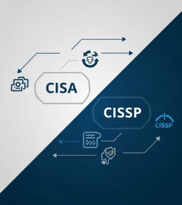 Compare CISA and CISSP certifications to choose the right cybersecurity career path for auditing, management, or technical leadership roles.