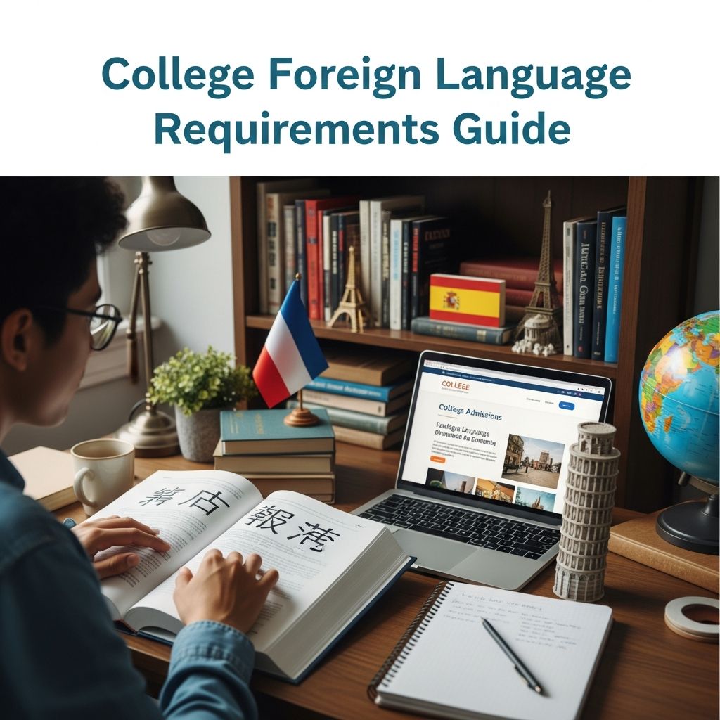 College Foreign Language Requirements Guide Navigate high school and college foreign language mandates to boost your admissions chances and meet graduation criteria effectively.