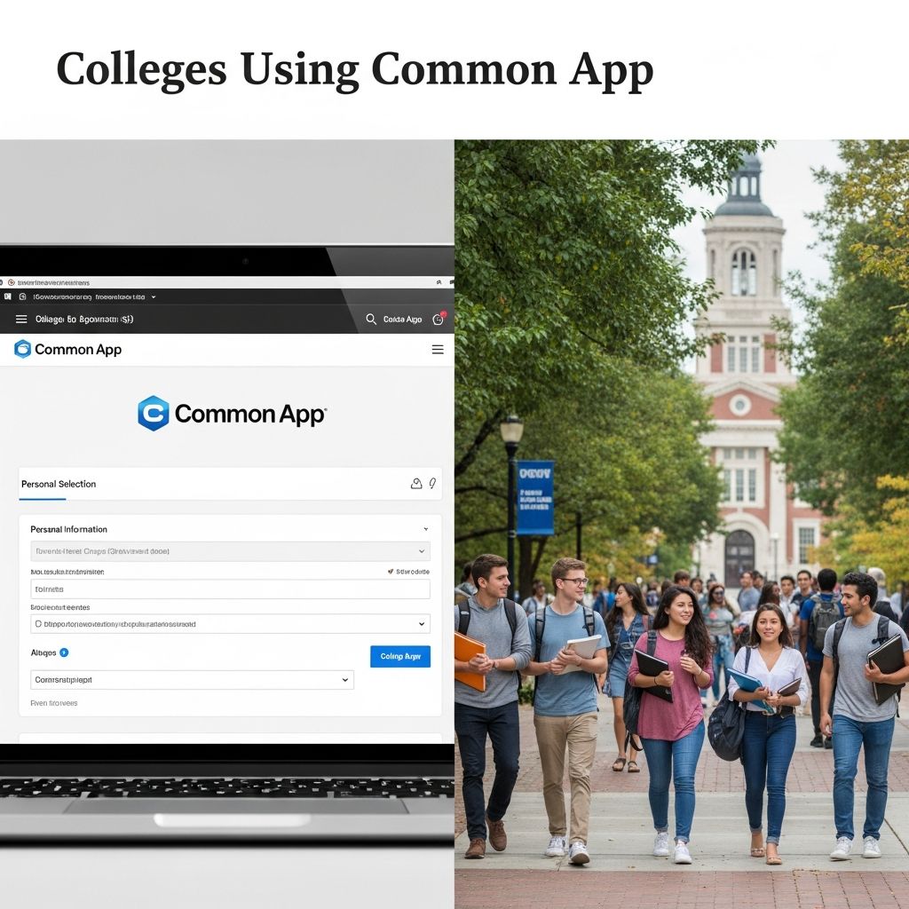 Common App Colleges: Complete Guide For 2025 Discover how the Common App simplifies applications to over 1,000 colleges, saving time and effort for aspiring students nationwide.