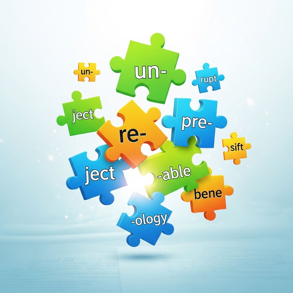 Master Word Parts for ACT and SAT Success Unlock the power of prefixes, suffixes, and roots to decode tough vocabulary and boost your ACT and SAT scores effortlessly.