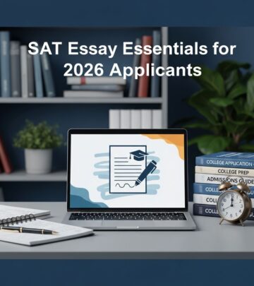 Navigate the SAT Essay's role in 2026 admissions: from its discontinuation to lingering impacts and strategic choices for test-takers.