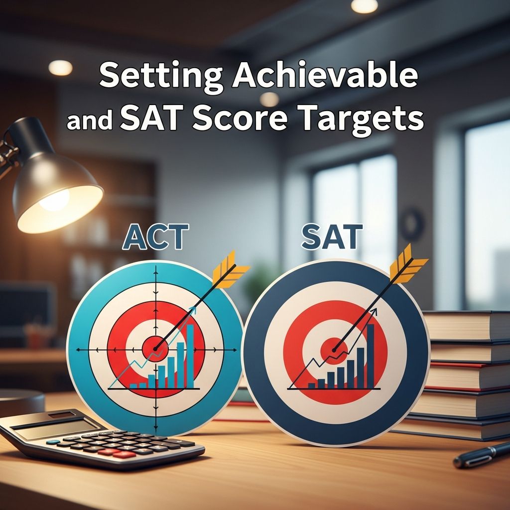 Setting Achievable ACT and SAT Score Targets Discover proven strategies to establish realistic ACT and SAT goals that boost your college chances without overwhelming your prep.