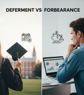 Understand the key differences between deferment and forbearance to make informed choices about pausing your student loan payments effectively.