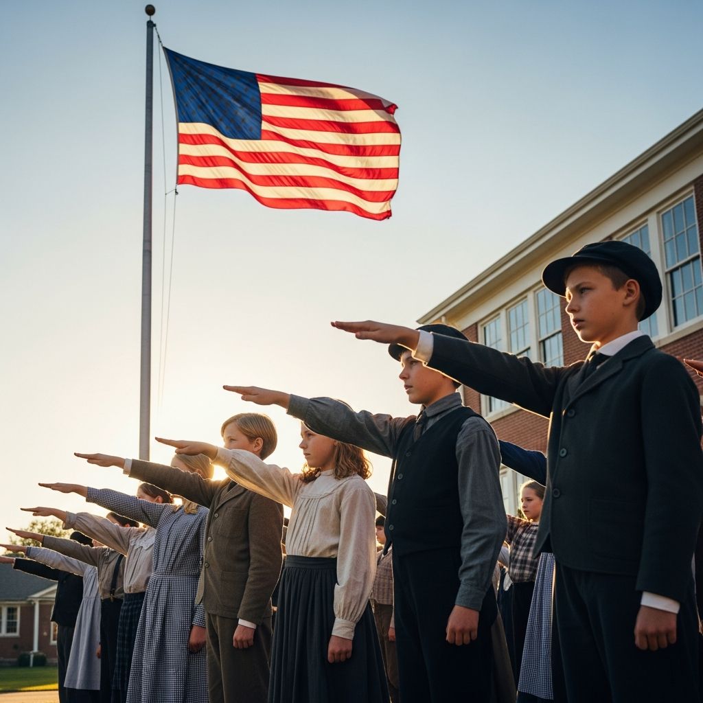 The Bellamy Salute: America’s Forgotten Flag Gesture Discover how a patriotic hand gesture from 1892 became uncomfortably linked to fascism, leading to its swift replacement during World War II.