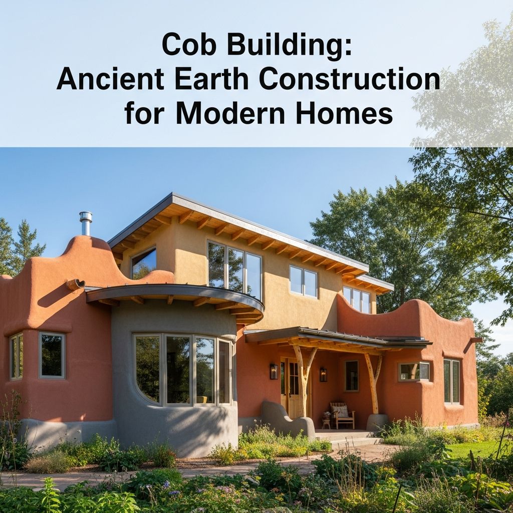 Cob Building: Ancient Earth Construction for Modern Homes Discover sustainable earth building: Learn how cob transforms clay, sand, and straw into durable, eco-friendly structures.