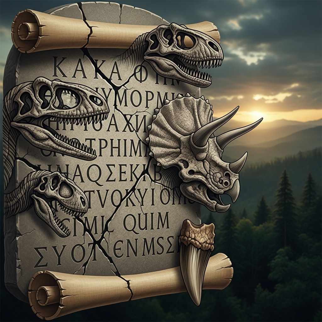 Unlock the hidden meanings behind dinosaur names using ancient Greek and Latin roots to reveal traits of prehistoric giants.