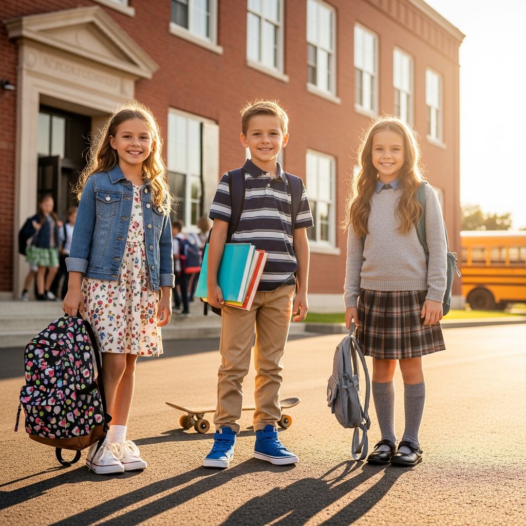 Master your back-to-school look with outfit ideas that blend comfort, confidence, and personal flair for every grade level.