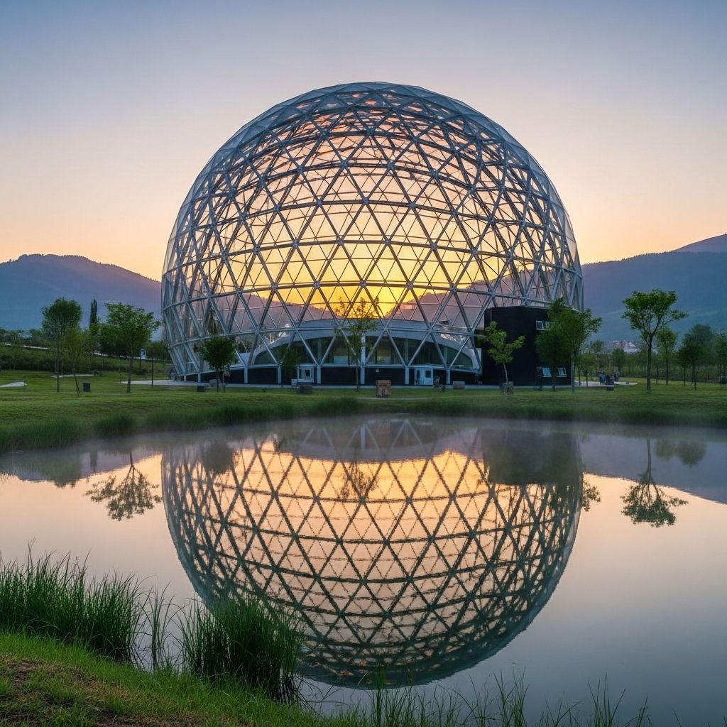 Discover the innovative world of geodesic domes, from their structural genius to modern sustainable applications across industries.