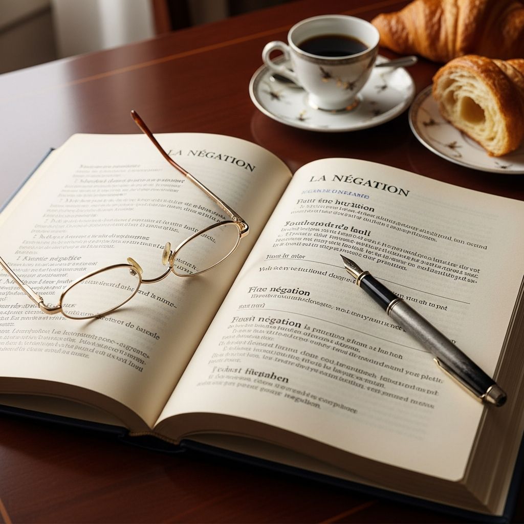 Unlock the secrets of French negation: from basic ne...pas to advanced expressions for fluent, natural speech.