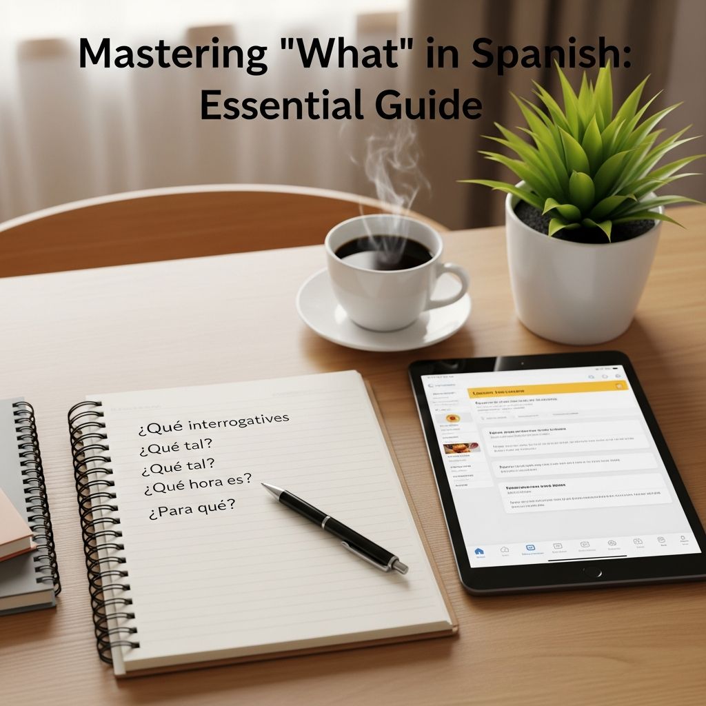 Unlock the nuances of expressing 'what' in Spanish through questions, exclamations, and everyday phrases for fluent communication.