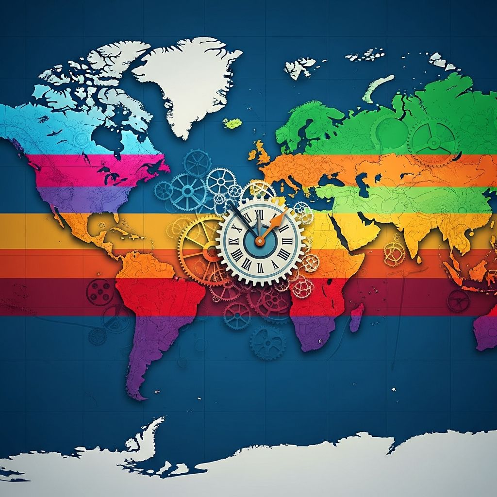 Discover how Earth's rotation shaped global timekeeping, from ancient solar methods to modern standardized zones.