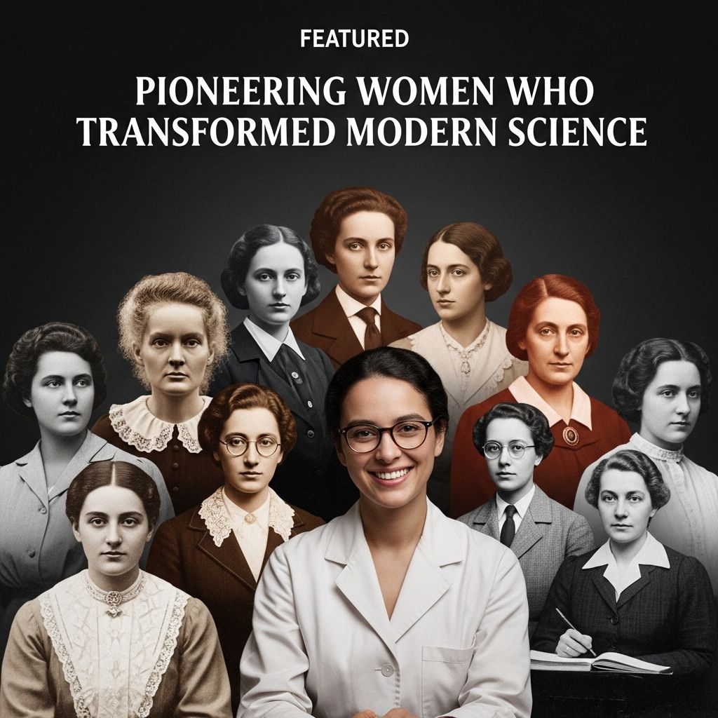 Discover the groundbreaking contributions of female scientists who revolutionized research and discovery.