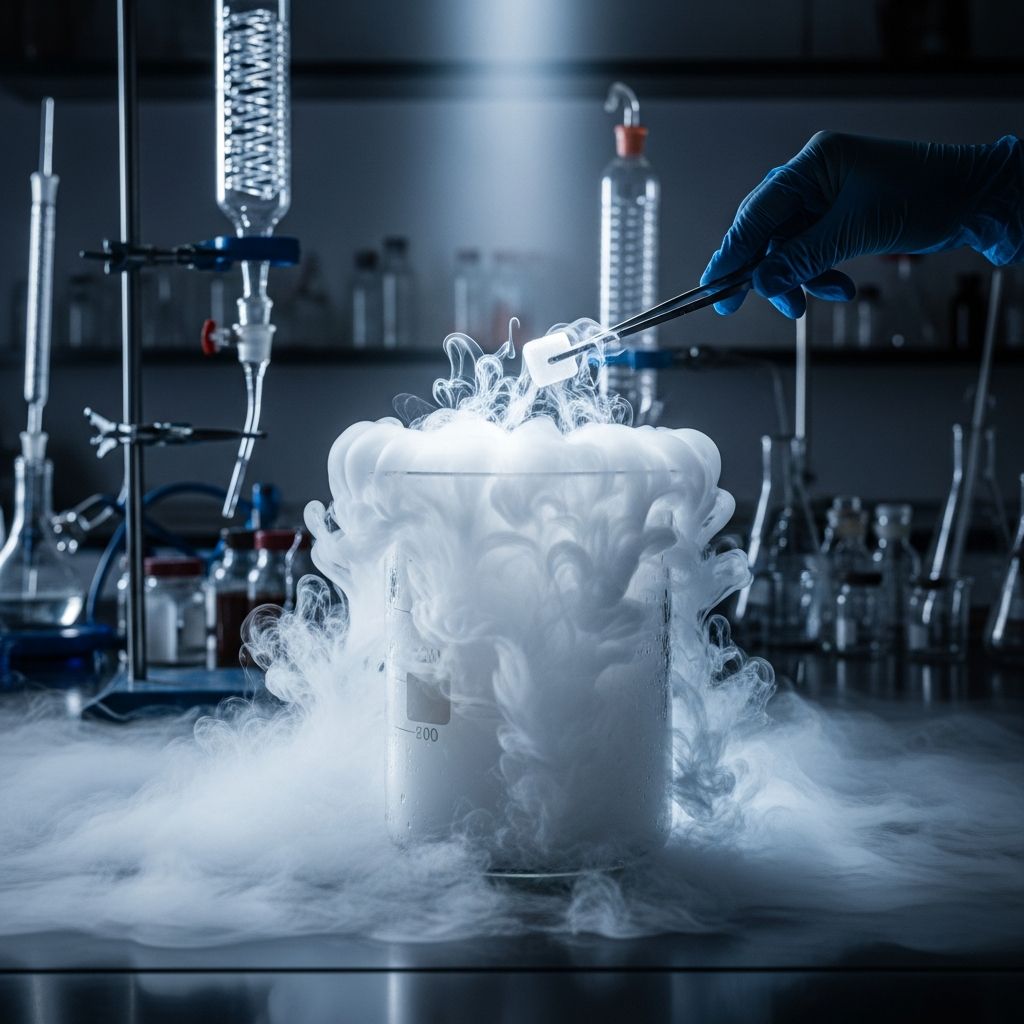 Discover the fascinating physics and chemistry creating stunning fog effects with dry ice in water, perfect for experiments and shows.