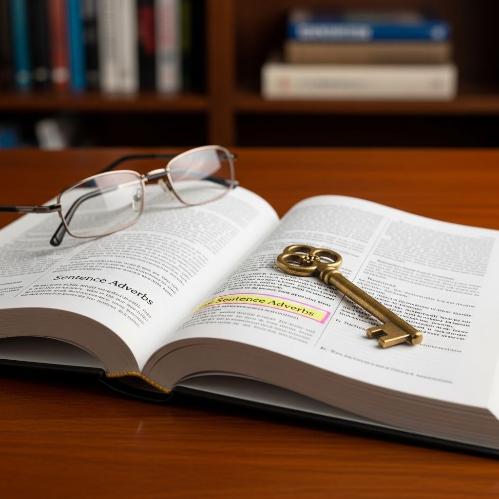 Master sentence adverbs to add nuance, attitude, and clarity to your writing and speech effortlessly.