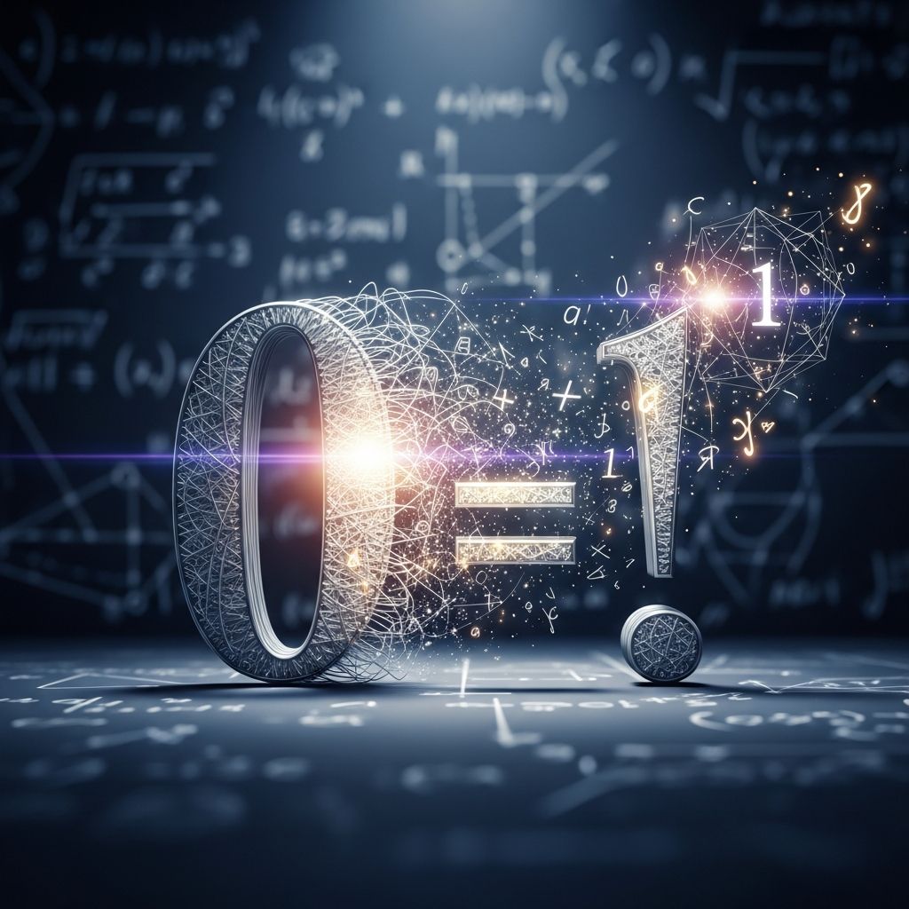 Discover the mathematical logic, combinatorial insights, and analytical proofs behind why 0! equals 1 in factorial notation.